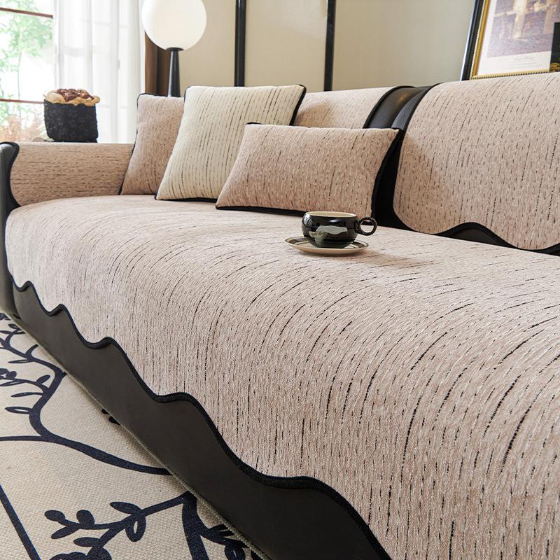 

Подушка для дивана неправильной формы, универсальная для всех сезонов, простая и современная высококачественная подушка для сиденья прямого дивана, нескользящая накидка 70*70cm