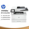 HP 4104dw Black & White Wireless Laser All-in-One Printer CN Plug (adapter Included)