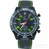 Silicone Watch Supply Men'S Silicone Watch Student Cool Sports, Black Circle Racing Watch