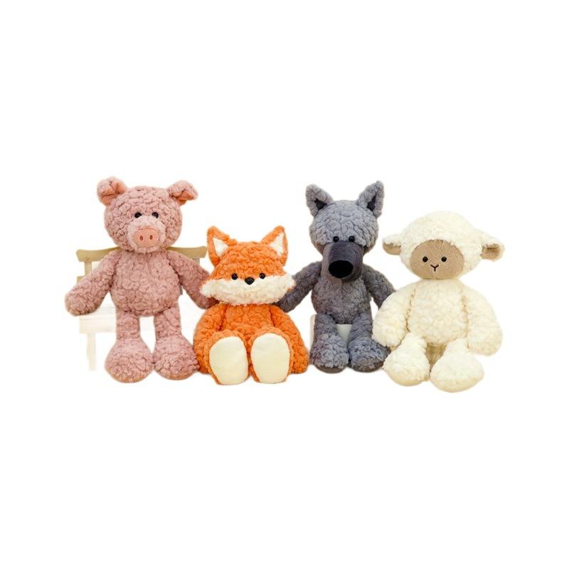 Popova Nebula Series Dog Fox Lamb Gray Wolf Pig Plush Doll Gift Children's Birthday Gift