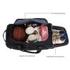Backpack Duffle Bag Men Gym Tote with Wet Pocket Shoe Compartment Overnight Duffel Weekender