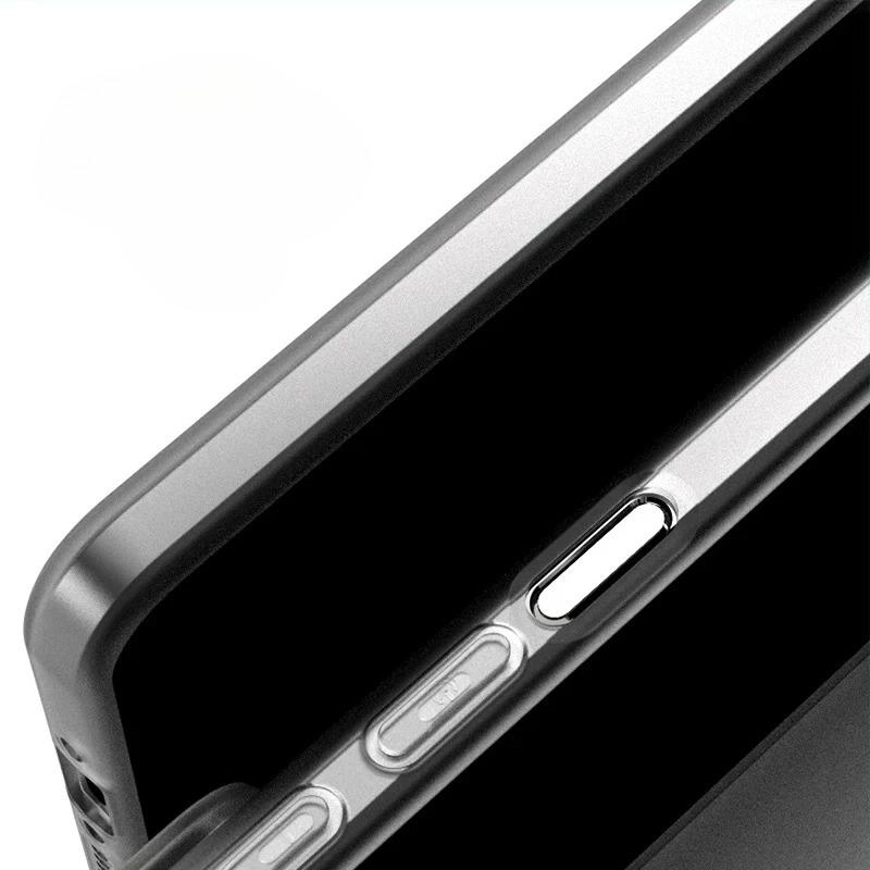 EUCAGR Handyhülle Für Motorola Signature Moto Edge 70 Ultra X70 Air Pro Matt Transparent Weiches Silikon Rückseite Schlanke Hülle