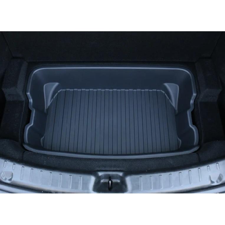 For Tesla Model Y Juniper 2025 Frunk Organizer Box Rear Trunk Double-deck Storage Box Front Cargo Dustproof Luggage Storage Tray