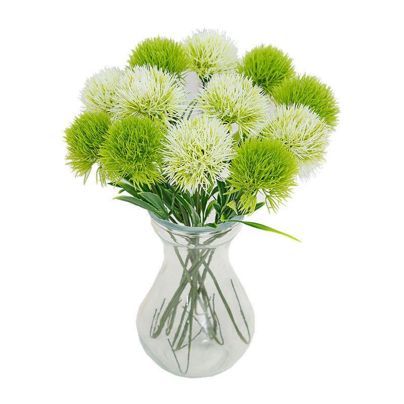 10/30Pcs Plastic Dandelion Artificial Flowers Home Vase Garden Bonsai Outdoor UV Protection Wedding Bride Bouquet DIY Gift Decor