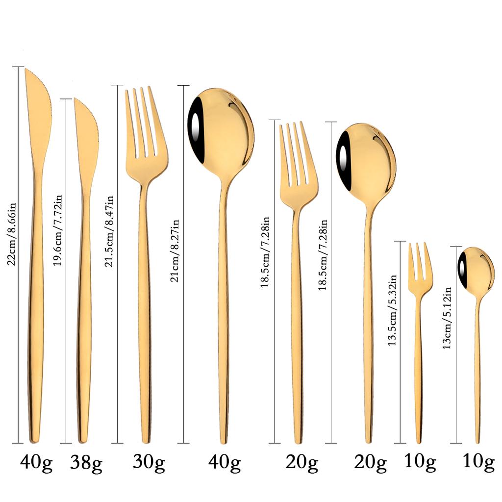 20 sztuk zachodnie czarne srebrne sztućce zestaw nóż widelec deserowy łyżeczka do herbaty zastawa stołowa ze stali nierdzewnej zestaw Party zestaw kuchenny