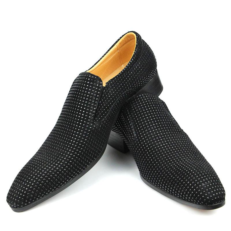 Fashion Classic Style Male Dress Casual Shoes Wedding Party Customized Handmade One-step Fashion Loafers  Luxury Point Toe Footwear