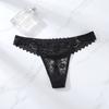 Floral Lace Seamless Panties Low Waist Mesh Lace Briefs Thin Flower Underwear for Women Daily