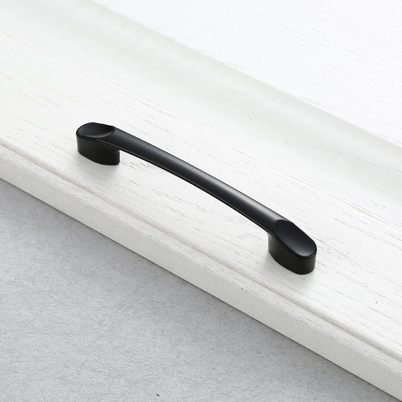 Universal Surface-Mounted Sliding Door Handle for Kitchen Cabinets, Wardrobes, and Bedside Tables.