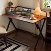 Desk 24 Inches Foldable Computer Desk Study Desk School Dormitory Desk Portable Office Desk - Black