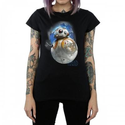 Star Wars: The Last Jedi Womens/Ladies BB-8 Brushed Cotton T-Shirt