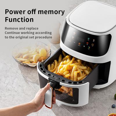 6L 5-Quart Smart Air Fryer Oven: Healthy, Versatile Cooking with Easy Clean-Up & Fast, Efficient Meals