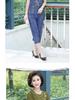 2024 Summer Plus-Size Imitation Ice Silk Two-Piece Suit for Middle-Aged & Elderly Women