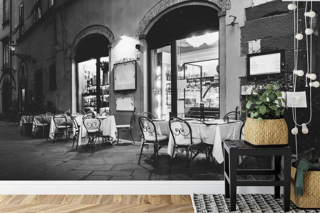 Photomural Italian Street Structural Vinyl 208x146