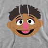 Sesame Street Unisex Adult Tamir Face Heather Hoodie