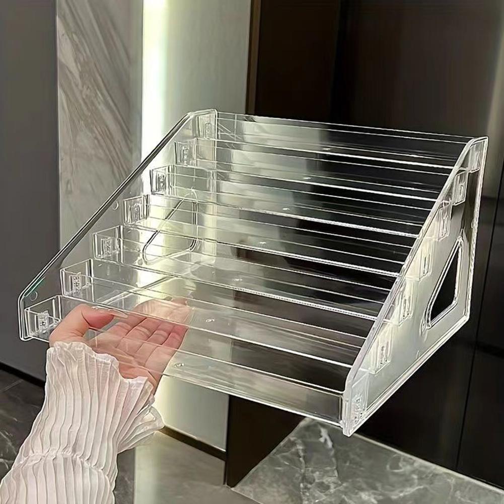 Acrylic Display Rack Ladder Storage Rack Collectibles Display