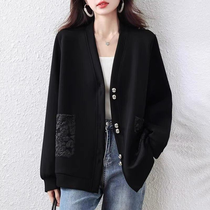 

Пальто для женщин Куртка Оверсайз Зимнее Черное Утепленное Бархатное Ветровка Женское Свободное Повседневное Пальто XXXL чёрный