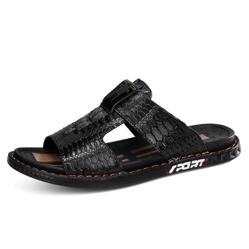 Summer New Men's Cool Men's Beach Shoes Men's Breathable Men's Flip-flops Casual Cool Slippers Trendy Men's Shoes