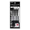 Caneta esferográfica de gel Zebra Sarasa clip 0.7 preta 5 peças P-JJB15-BK5