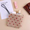 Winter Plush Wallet Zipper Coin Purse Women's Lamb Wool Clutch Bag with Rope Children Cute Purse Card Bag Key Earphone Pouch