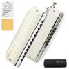 East Top Harmonica Chromatic Harmonica 12 Holes 48 Notes C Key Chromatic Harmonica Harmonica for Adults and White Professionals,