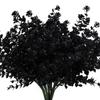 3PC Black Home Decorations Fake Plants Halloween Decor Artificial Leaves Atmosphere Multiple Options Available