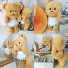 Peluche ours au beurre Jouet en peluche Pour la décoration de la chambre d'enfant Cadeau Pour les filles