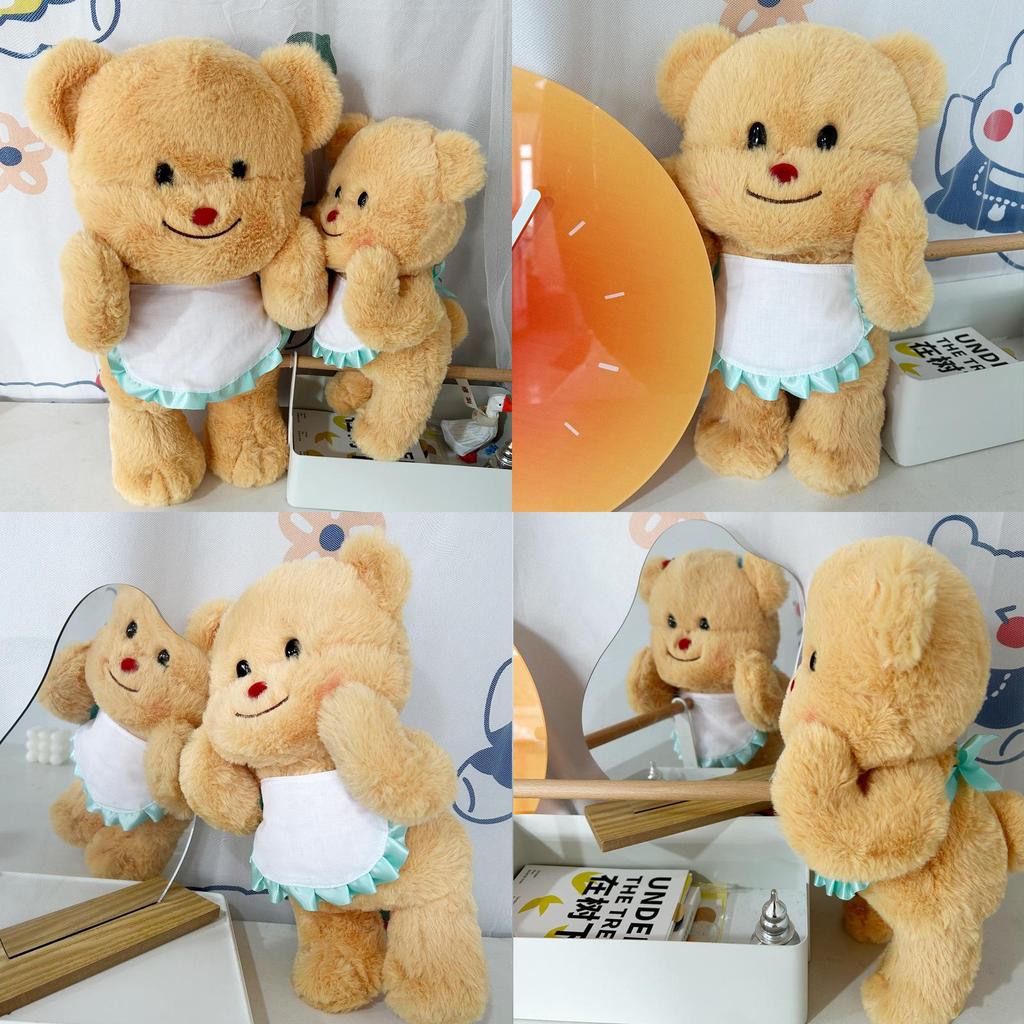Peluche ours au beurre Jouet en peluche Pour la décoration de la chambre d'enfant Cadeau Pour les filles