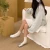 "Bordeaux Girl" Ballet Burgundy One-word Strap Shoes Women's 2025 Spring Shoes Light Mouth Mary Jane Flats