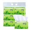 New multi-layer thickened tea flavored toilet paper for household use, large quantities of facial tissue paper, large napkins