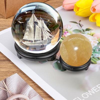 Durable 1Pcs Home Decoration Decorative Photography Prop DIY Display Holder Ball Base Crystal Ball Stand Crafts Gift
