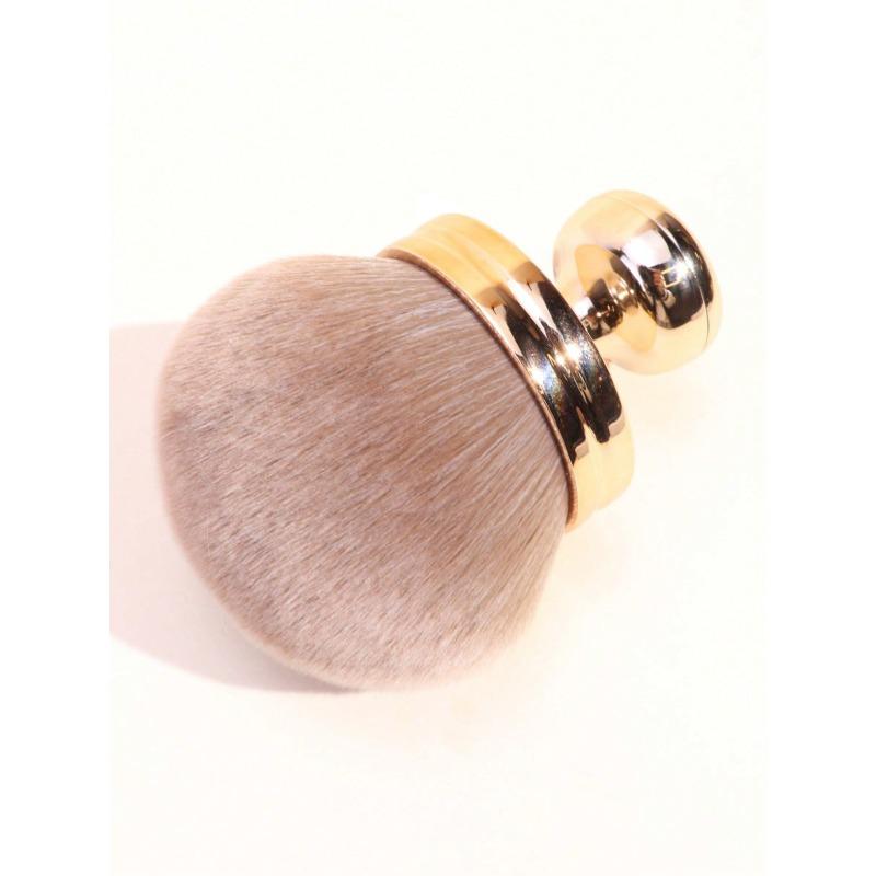 1pc Extra Large Loose Powder Makeup Brush, Soft Multifunctional Cosmetic Brush, Blush Brush, Body Brush, Nail Dust Brush, Portable Make-Up Tool