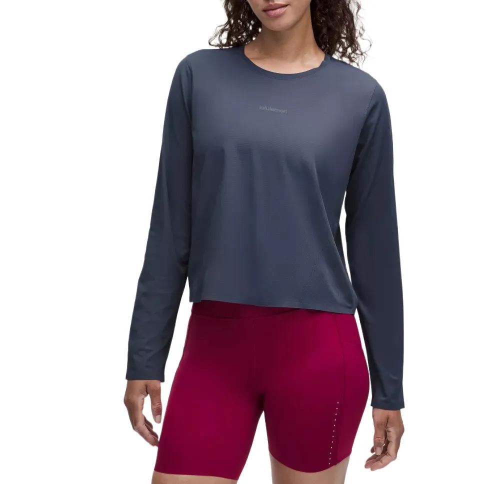 Lululemon Fast Free Collection Running T-Shirts Women's Crew Neck (Unisex) Running T-Shirts LW3KQ1S | Black