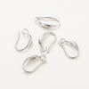 French D-Shaped 14k/18k Gold-Plated Copper Ear Hooks & Studs - DIY Jewelry Accessories