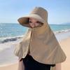 Wide Brim Shawl Fisherman Hat Breathable Hiking Bucket Hat Fashion Mountaineering Cap Travel