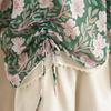 DIMANAF 2026 Plus Size New T-Shirt Women Blouse Lady Tops Tees Print Flower Loose Casual Shirts Oversize Beach Summer