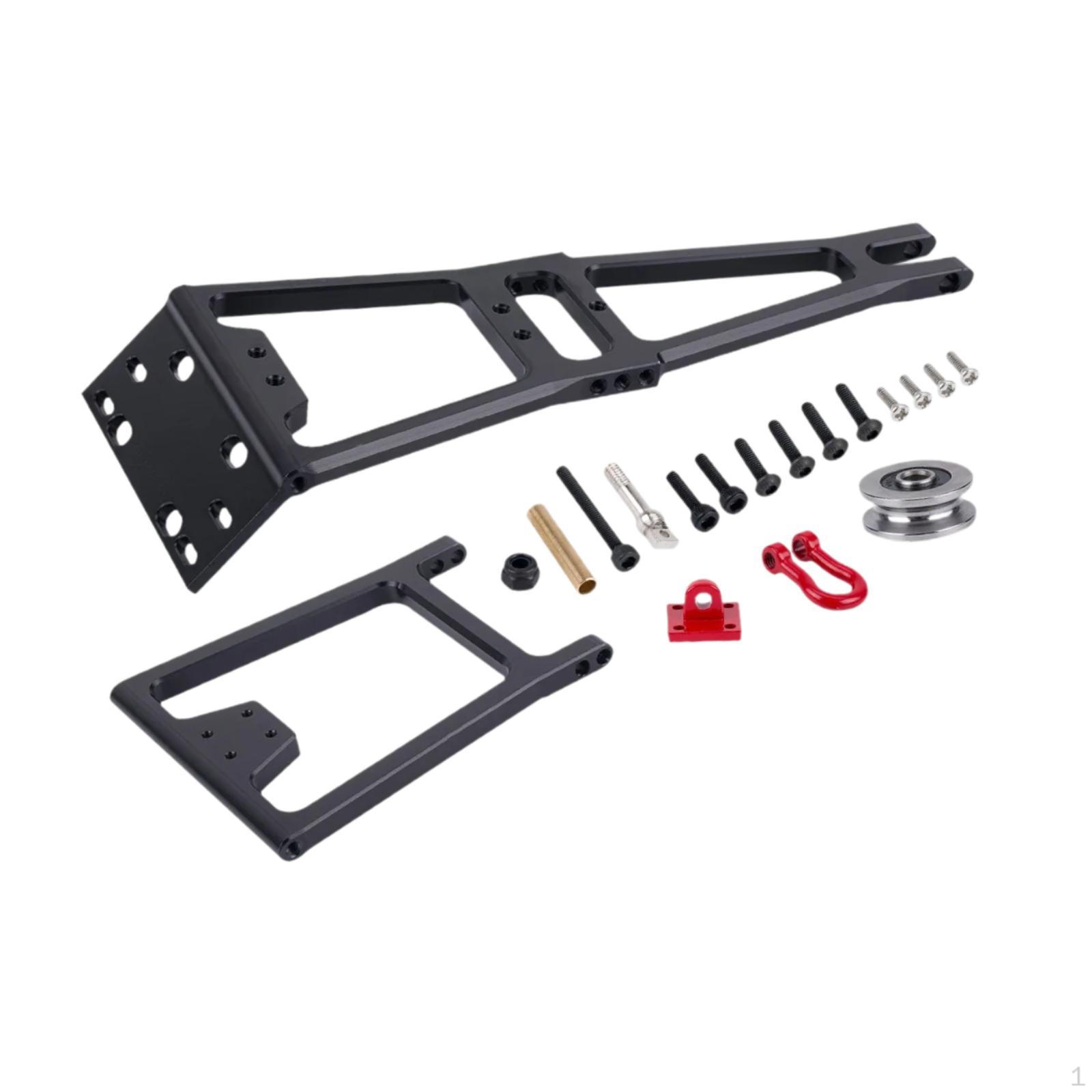 

1/10 RC Truck Tow Crane Arm Accessories Professional Replacement Aluminum Alloy Spare Parts High Black