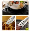 2 Piece Multipurpose Rustless steel Cooking Tongs Slip Polystyrene Grip Heatproof For Roasting Serving