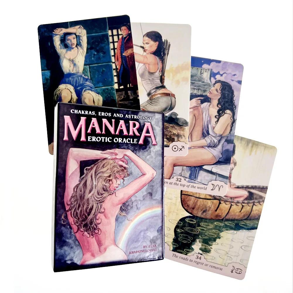 Manara Erotic Oracle Cards A 35 English Divination Tarot Card Family Party Board Game