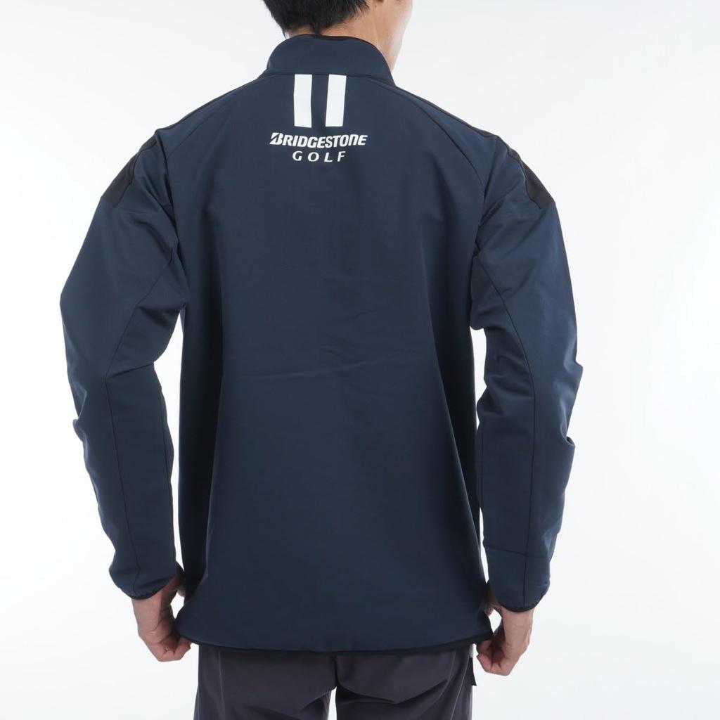 Bridgestone Golf Men's Long-Sleeved Open-Front Blouson DGM01D, Size NA L