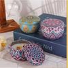 Aromatic Candles Soy Wax Candle Jars Vintage Flower Fragrance Scent Candle Wedding Ceremony Birthday Gift Home Decoration