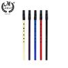 M MBAT Tin Flute 6 Hole Irish Whistle Mouthpiece In D Portable Metal Woodwind Instrument For Beginners and Music Lovers