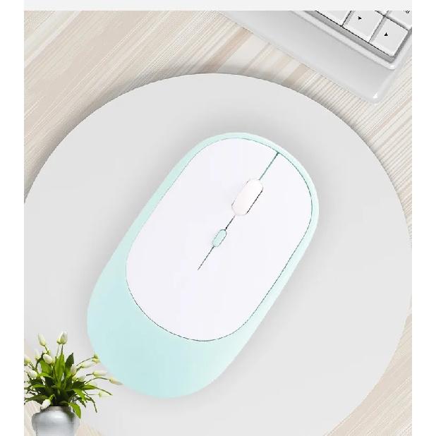Rechargeable Mouse Dual Modes BlueTooth 5.2 2.4G USB Mute Wireless Mice Wireless Mouse for Computer Laptop Tablet Macbook