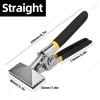 Sheet Metal Hand Seamer Straight Jaw Sheet Metal Bender Tools for Flattening Metal Folding Bending Pliers Hand Tool