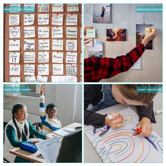 Instant Camera 2.4 Inch Screen 1080P Rechargeable Portable Kids Mini Video Camera