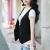 Breasted Waistcoat All-match Plus Size Cardigan Style Suit Vest for Daily Wear