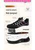 Women's Breathable Steel Toe Safety Shoes - Anti-Smash, Anti-Puncture, Anti-Odor with Rotating Button.
