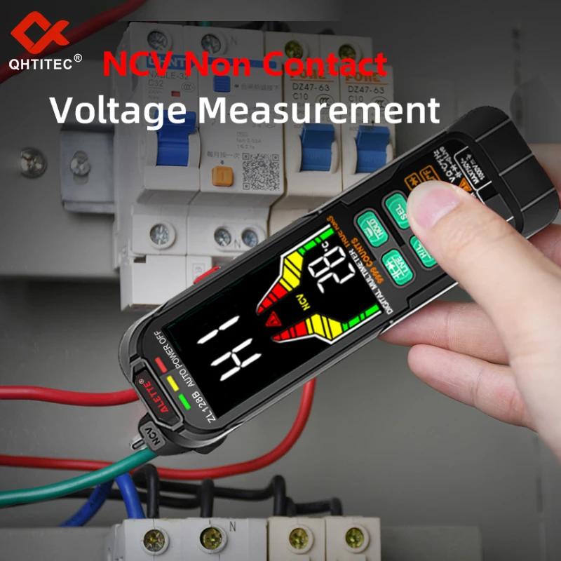 JCD USB Charge Multimetro Digital Profesional AC DC Current Voltage Detector Pen True RMS Capacitance Auto Range Multimeter