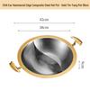 Abay Stainless Steel Split Hot Pot