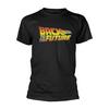 Back To The Future Tricou cu logo unisex pentru adulți