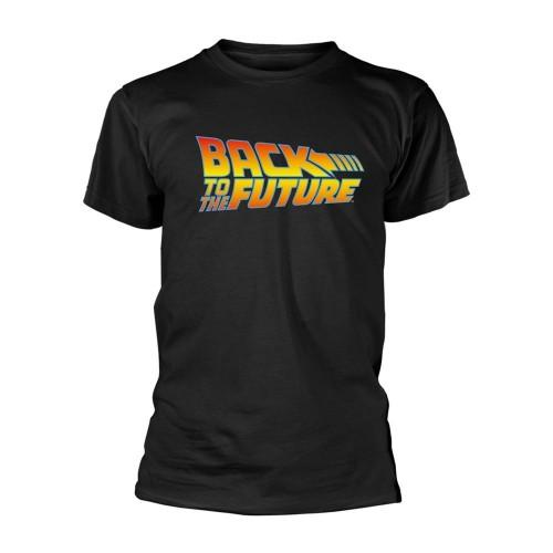 Back To The Future Unisex Adult Logo T-Shirt
